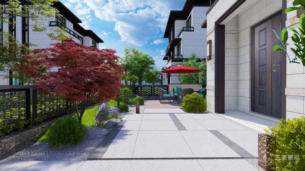 花园设计-新中式庭院2