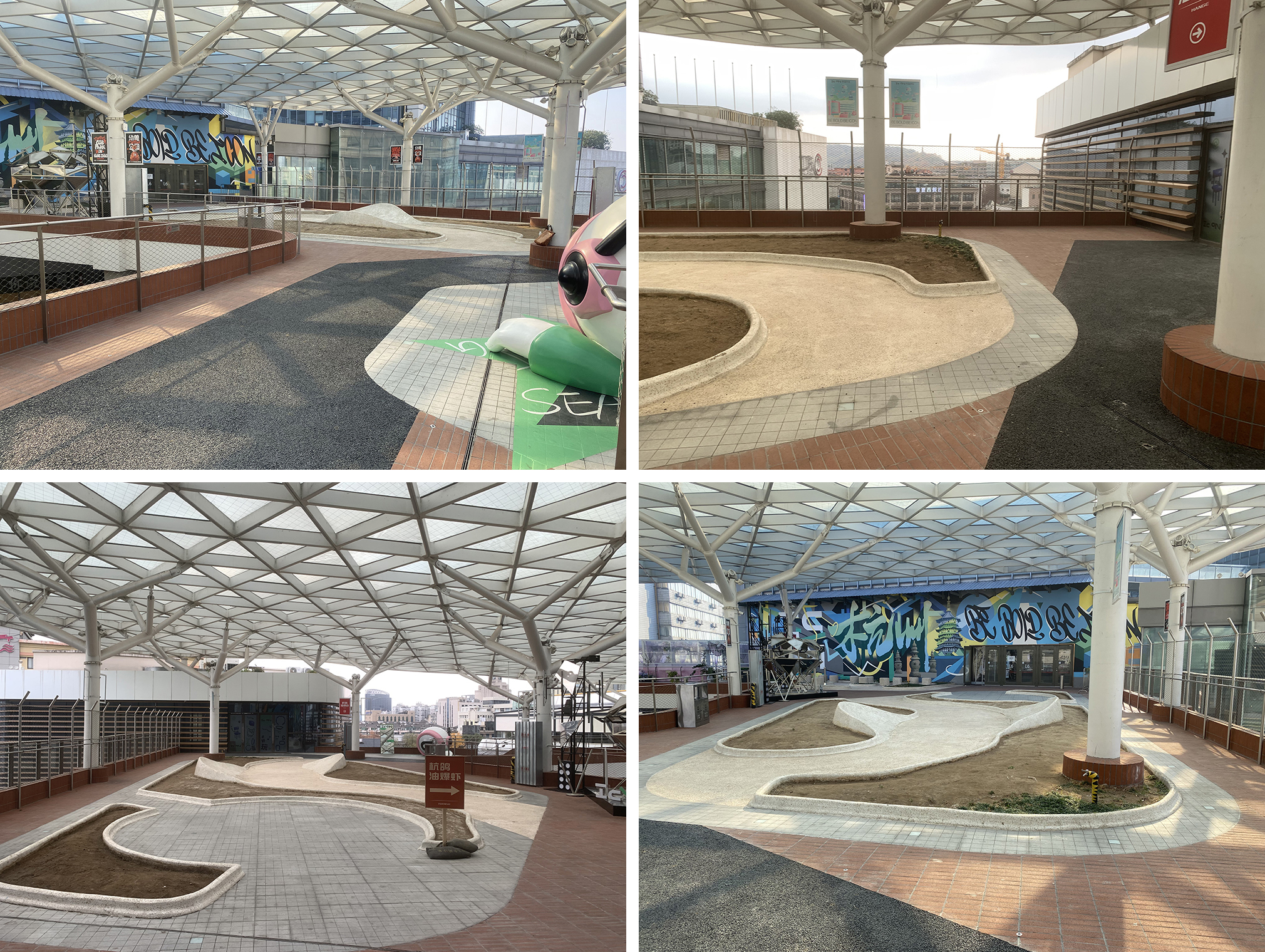 杭州屋顶花园设计-花园餐厅-场地照片