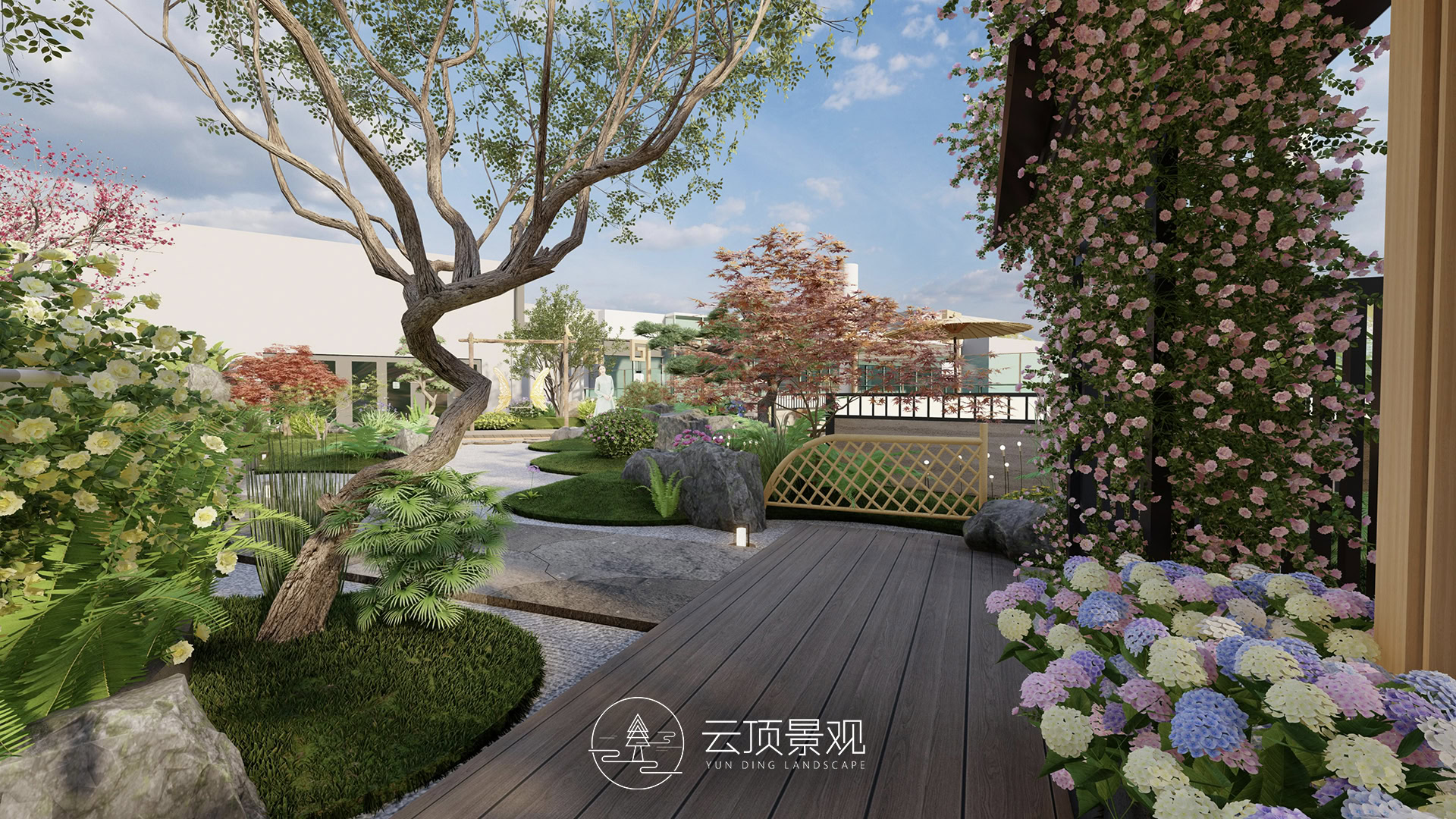 杭州屋顶花园设计-花园餐厅6